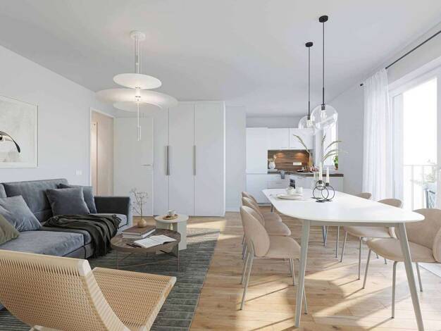 Wohnung zur Miete 1.065 € 3 Zimmer 68,7 m² 4. Geschoss frei ab sofort Stintzingstraße 1 Erlangen-Süd Erlangen 91052
