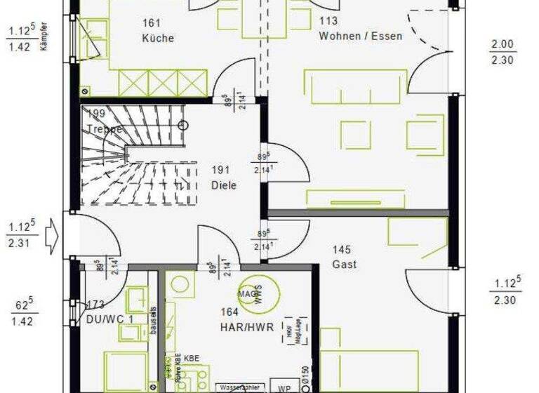 Doppelhaushälfte zum Kauf 905.000 € 5 Zimmer 130 m² 600 m² Grundstück Walchstadt Icking 82057