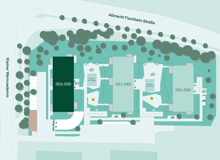 Wohnung zum Kauf provisionsfrei 309.900 € 3 Zimmer 77 m²<br/>Wohnfläche 2.<br/>Geschoss Kleiner Warnowdamm 1e Groß Klein Rostock 18109