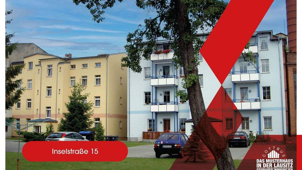 Wohnung zur Miete 240 € 1,5 Zimmer 42,4 m² frei ab sofort Inselstraße 15 Forst-Stadt Forst (Lausitz) 03149