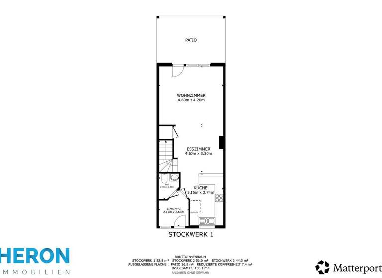 Reihenmittelhaus zum Kauf 499.000 € 5 Zimmer 136,4 m² 201,2 m² Grundstück Ebersbach Ebersbach an der Fils 73061