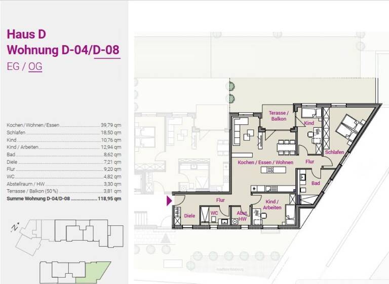 Wohnung zur Miete 1.368 € 4 Zimmer 118 m²<br/>Wohnfläche 1.<br/>Geschoss Neumarkt Neumarkt in der Oberpfalz 92318