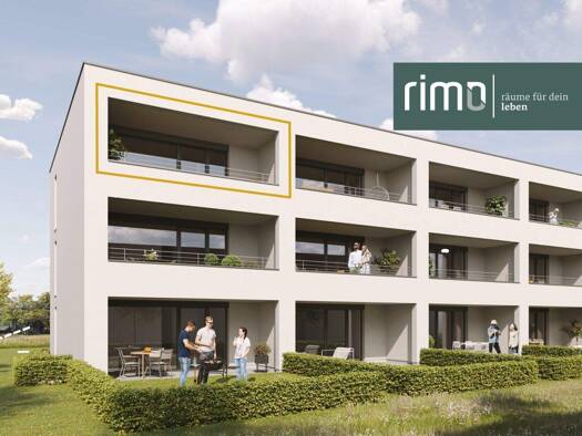 Wohnung zur Miete 953 € 2 Zimmer 54 m² 2. Geschoss frei ab 01.06.2026 Rhetikusstraße Altach 6844