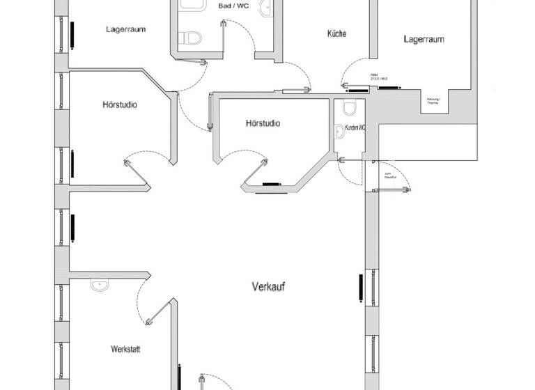 Verkaufsfläche zur Miete 895 € 6 Zimmer 115,4 m² Verkaufsfläche Edewecht 26188