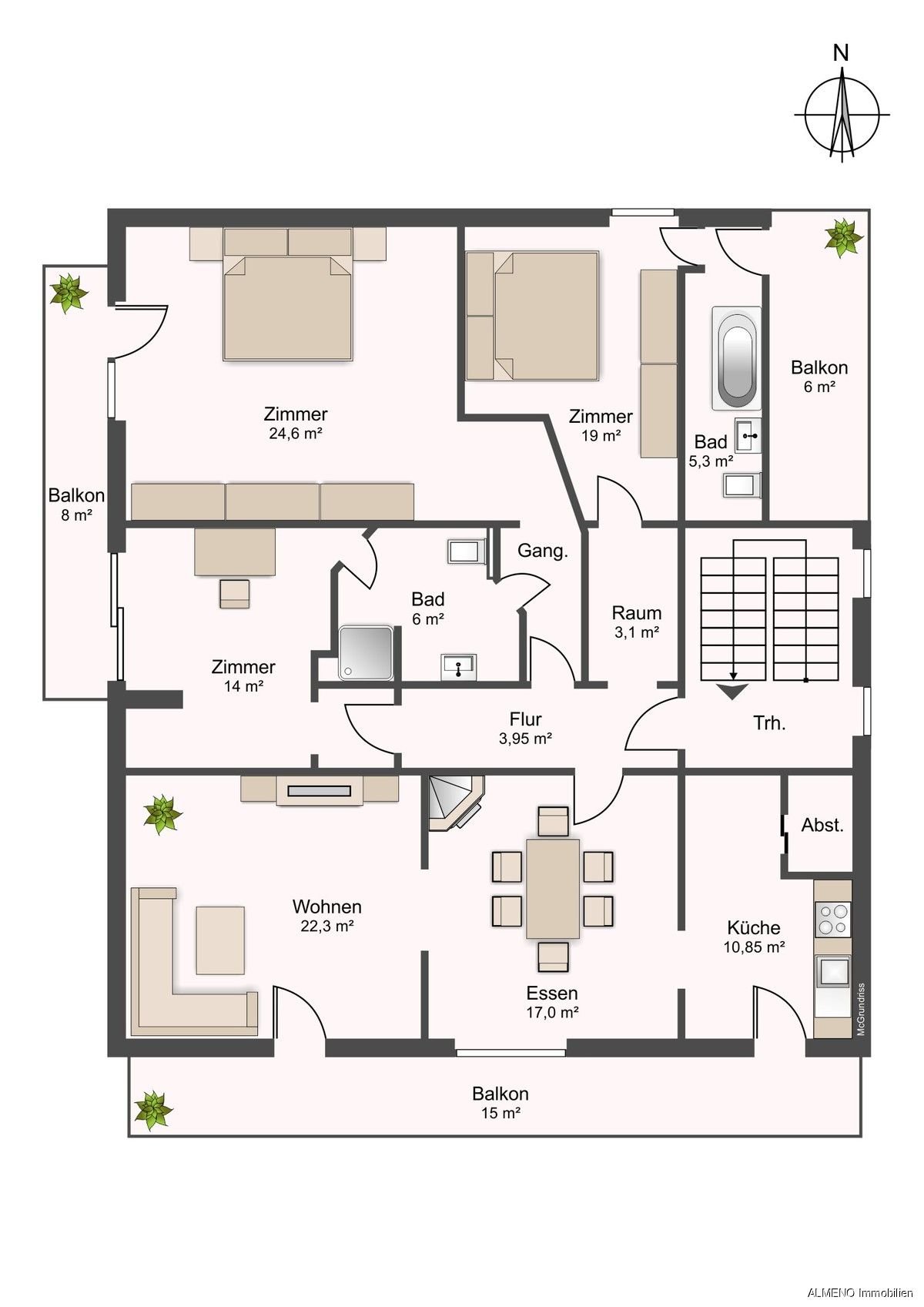 Wohnung zum Kauf 485.000 € 5 Zimmer 130 m²<br/>Wohnfläche 01.02.2026<br/>Verfügbarkeit Flurweg 5 Kössen 6345