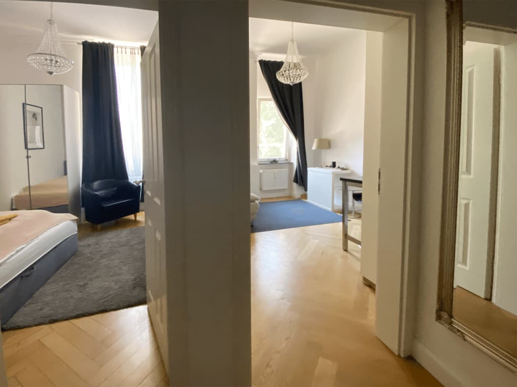 Wohnung zur Miete Wohnen auf Zeit 1.497 € 2 Zimmer 28 m²<br/>Wohnfläche 21.12.2024<br/>Verfügbarkeit Uhlandstraße Beethovenstraße Wiesbaden 65189