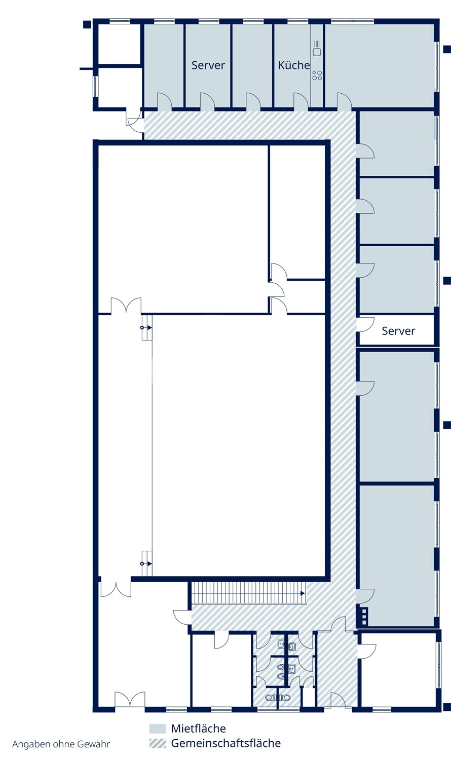 Bürofläche zur Miete provisionsfrei 4,90 € 312 m²<br/>Bürofläche Bergstraße 2 Dahn 66994