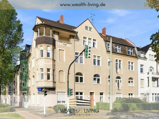 Mehrfamilienhaus zum Kauf 989.000 € 23 Zimmer 616 m² 302 m² Grundstück frei ab sofort Obergplatz 2 Kempener Feld/Baakeshof Krefeld 47804