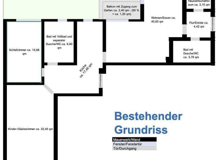 Wohnung zum Kauf provisionsfrei 939.000 € 3 Zimmer 115 m² EG Wilmersdorf Berlin 14197