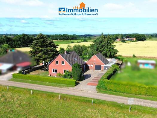 Einfamilienhaus zum Kauf 164.900 € 5 Zimmer 103 m² 970 m² Grundstück Westerende Großheide / Westerende 26532