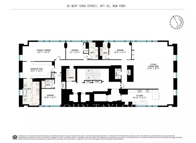 Studio zum Kauf provisionsfrei 33.250.000 $ 9 Zimmer West 53rd Street, Unit 4243A 20 Manhattan 10019