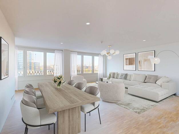 WG-Zimmer zur Miete - Erstbezug 1.660 € 2 Zimmer 58,9 m² 7. Geschoss George-Stephenson-Straße 20 Moabit Berlin 10557