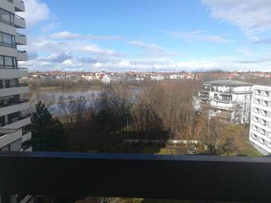 Wohnung zur Miete 600 € 1 Zimmer 30 m² Geschoss 8/8 frei ab sofort Tullnau Nürnberg 90402