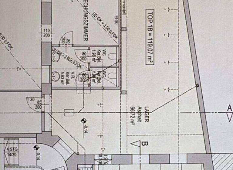 Lagerhalle zur Miete 866 € 119,1 m² Lagerfläche Rasumofskygasse Wien 1030