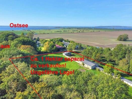 Haus zum Kauf 475.000 € 8 Zimmer 178,2 m² 1.774 m² Grundstück Poggenhof Schaprode 18569