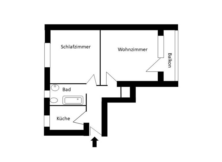Wohnung zum Kauf 180.000 € 2 Zimmer 63 m² 1. Geschoss Spandau Berlin 13589