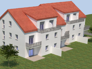 Terrassenwohnung zum Kauf - Neubau provisionsfrei 394.527 € 2 Zimmer 70,1 m² 2. Geschoss frei ab sofort Am Spindelberg 12 a/b Kallmünz Kallmünz 93183