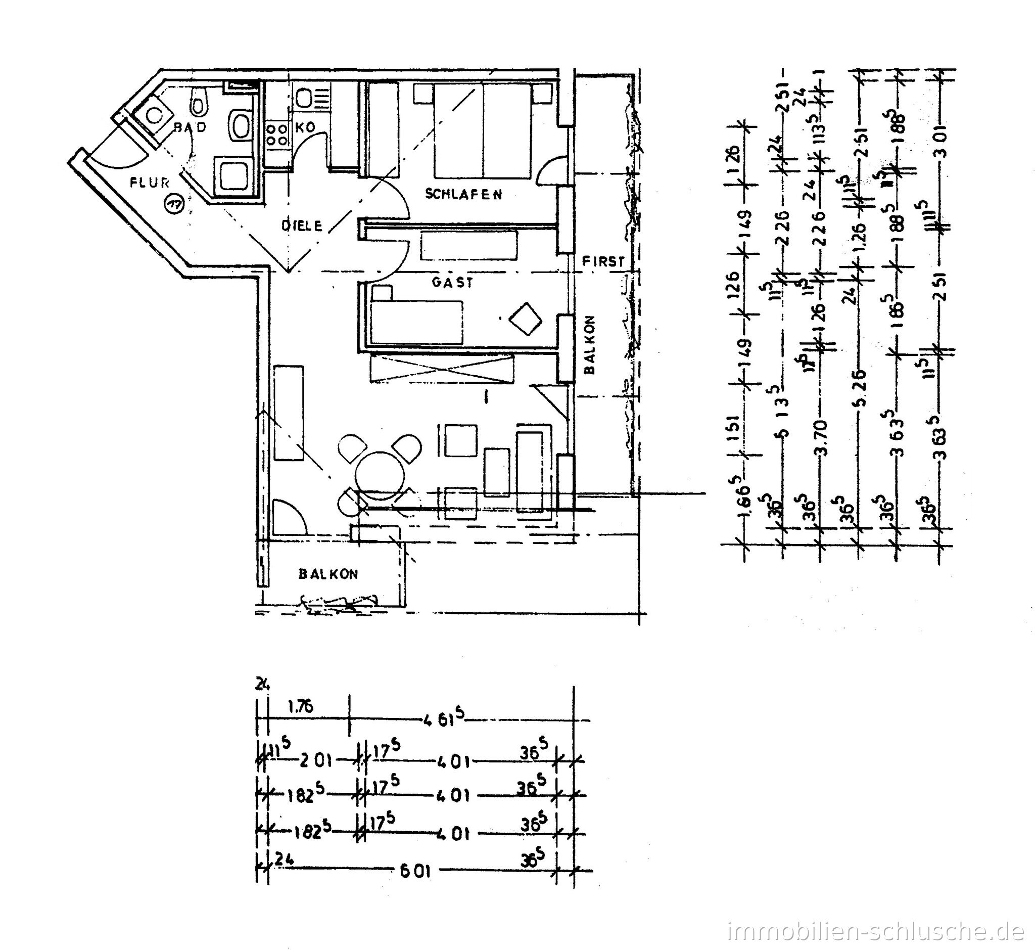 Wohnung zum Kauf 219.000 € 3 Zimmer 63,4 m²<br/>Wohnfläche 3.<br/>Geschoss Tannheim Tannheim 88459