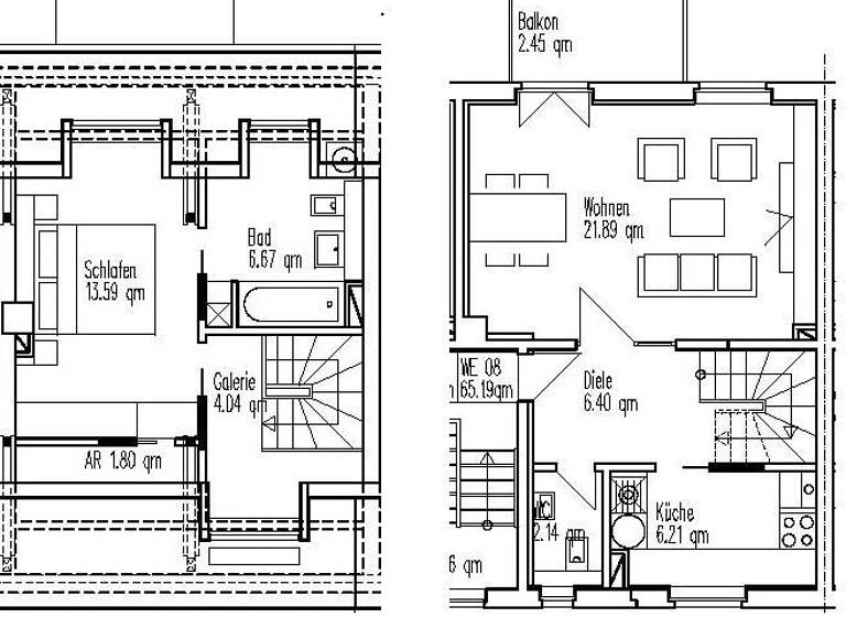 Wohnung zum Kauf als Kapitalanlage geeignet 170.000 € 2 Zimmer 65,1 m²<br/>Wohnfläche Bei der Krähenhütte WE 8 Dölitz-Dösen Leipzig 04279
