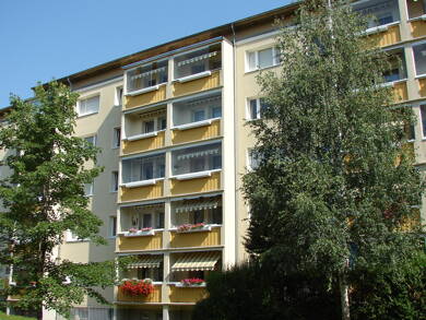 Wohnung zur Miete 250 € 2 Zimmer 47,3 m² 4. Geschoss frei ab sofort Hegelstraße 9 Bautzen Bautzen 02625