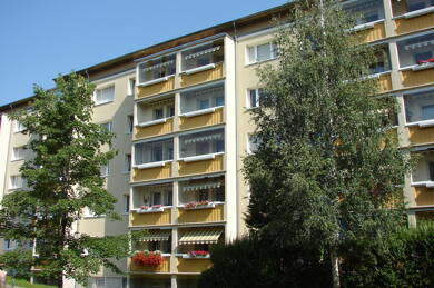Wohnung zur Miete 250 € 2 Zimmer 47,3 m² 4. Geschoss frei ab sofort Hegelstraße 9 Bautzen Bautzen 02625