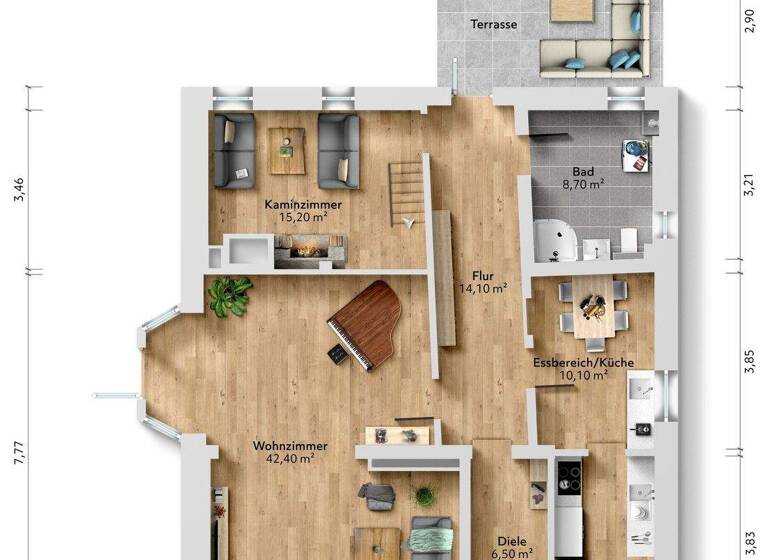 Einfamilienhaus zum Kauf 299.000 € 7 Zimmer 179 m² 712 m² Grundstück Ginderich Wesel 46487