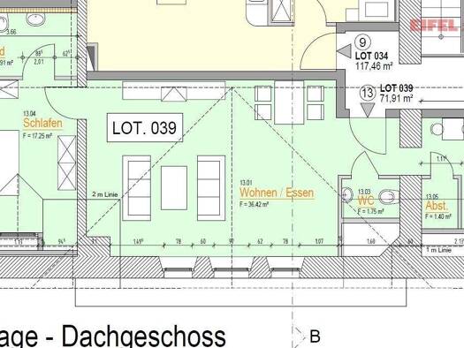 Wohnung zum Kauf provisionsfrei 467.450 € 71,9 m² route de Luxembourg 40 Echternach 6450