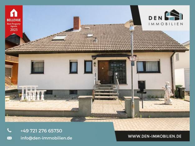 Einfamilienhaus zum Kauf 650.000 € 7 Zimmer 330 m² 655 m² Grundstück Rheinhausen Oberhausen-Rheinhausen 68794