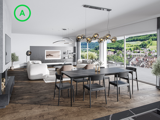 Maisonette zum Kauf - Neubau provisionsfrei 1.495.000 € 5,5 Zimmer 246,4 m² EG frei ab sofort Säckinger Straße 9a Laufenburg Laufenburg (Baden) 79725