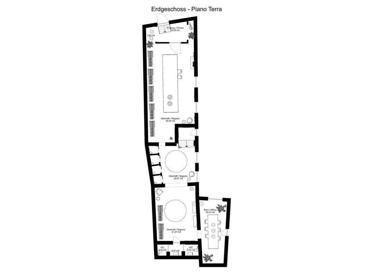 Ladenfläche zur Miete 200 m² Verkaufsfläche Bozen 39100