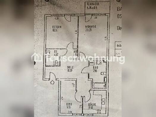 Wohnung zur Miete Tauschwohnung 713 € 3 Zimmer 96 m² EG Rudow Neukölln 12355