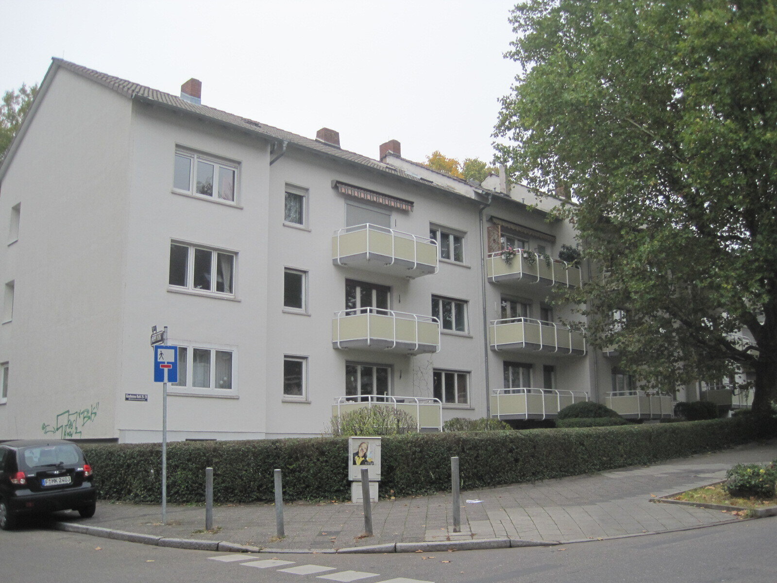 Wohnung zum Kauf provisionsfrei 340.000 € 4 Zimmer 76 m²<br/>Wohnfläche 1.<br/>Geschoss Ginnheimer Hohl 25 Ginnheim Frankfurt am Main 60431