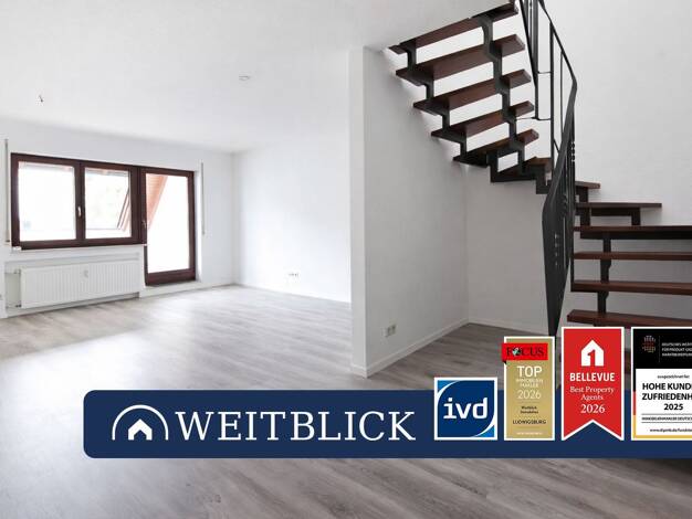 Wohnung zur Miete 1.400 € 3 Zimmer 99 m² frei ab 01.06.2026 Mitte Ludwigsburg 71638