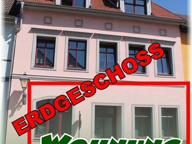 Wohnung zur Miete 380 € 2 Zimmer 69,2 m² EG Leopold-von-Ranke-Straße 40 Wiehe Wiehe 06571