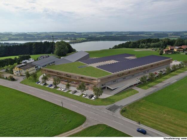 Produktionshalle zur Miete - Erstbezug provisionsfrei 1.200 m² Lagerfläche Köstendorfer Landesstraße 7 Mattsee 5163