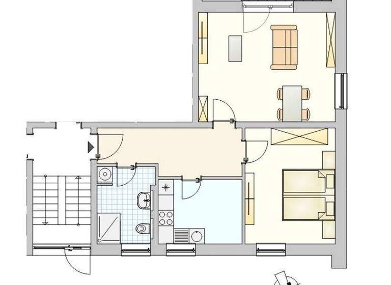 Wohnung zur Miete 891 € 2 Zimmer 65,3 m² EG frei ab sofort Lönsweg 28 Bad Bevensen 29549