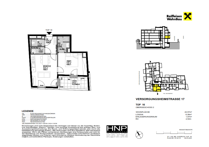 Wohnung zum Kauf provisionsfrei 299.000 € 2 Zimmer 40,6 m²<br/>Wohnfläche 2.<br/>Geschoss Wien 1130