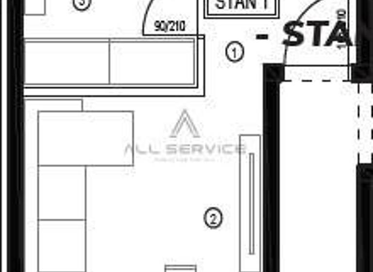 Studio zum Kauf 141.360 € 1 Zimmer 35 m² Kastel Luksic, Kastela Kastela