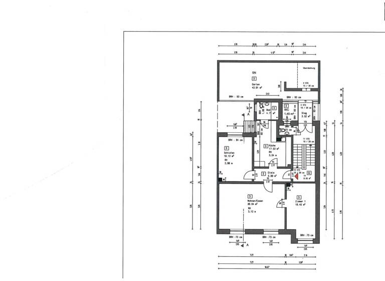 Wohnung zum Kauf 486.000 € 3 Zimmer 126 m² EG Elberfeld Wuppertal 42115
