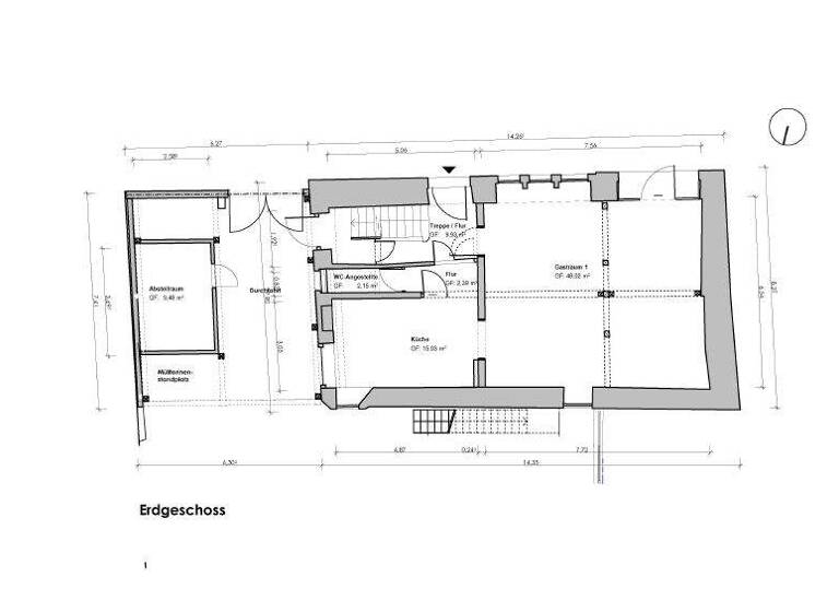Gewerbeobjekt zum Kauf als Kapitalanlage geeignet 245.000 € 210 m² 290 m² Grundstück Mönchelstraße 1 Uelleben Gotha 99867