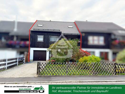 Reihenmittelhaus zum Kauf 199.000 € 7 Zimmer 138 m² 332 m² Grundstück Selb Selb 95100