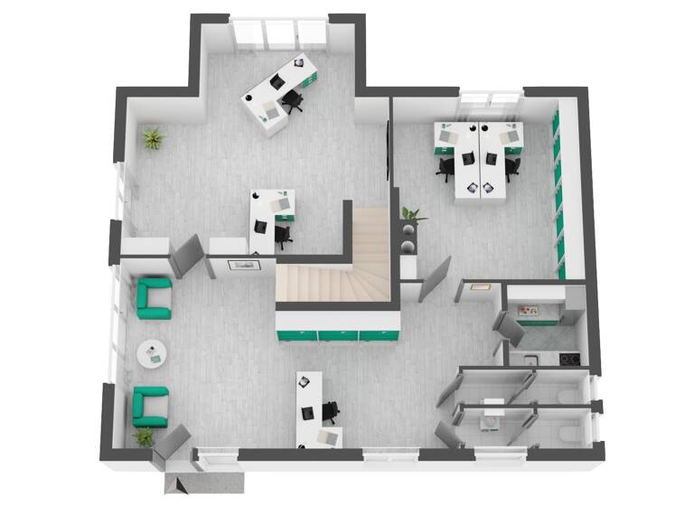 Büro zum Kauf 260.000 € 6 Zimmer 198 m² Bürofläche Sand Bad Emstal Sand 34308