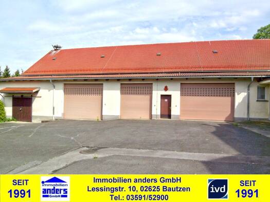 Lagerhalle zur Miete provisionsfrei 1.088 € 544 m² Lagerfläche Grubschütz Doberschau-Gaußig 02692