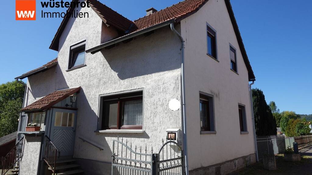 Einfamilienhaus zum Kauf 95.000 € 5,5 Zimmer 111,2 m² 1.164 m² Grundstück Brunnenstraße 1 Kettmannshausen Arnstadt / Kettmannshausen 99310