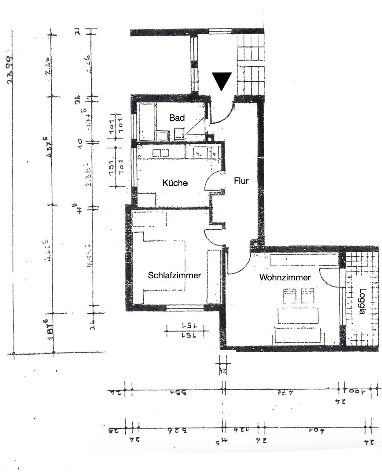 Wohnung zum Kauf 199.000 € 2 Zimmer 55 m²<br/>Wohnfläche 2.<br/>Geschoss Wahlbezirk 07 Bad Homburg vor der Höhe 61348