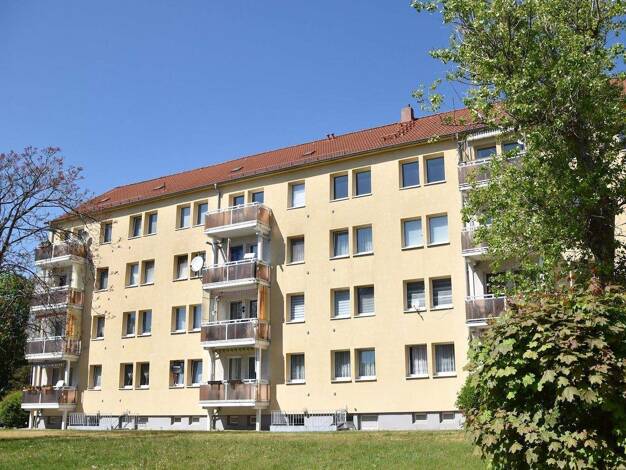 Wohnung zur Miete 545 € 4 Zimmer 72,7 m² 2. Geschoss frei ab 01.04.2026 Käthe-Kollwitz-Str. 22 Schkeuditz 04435
