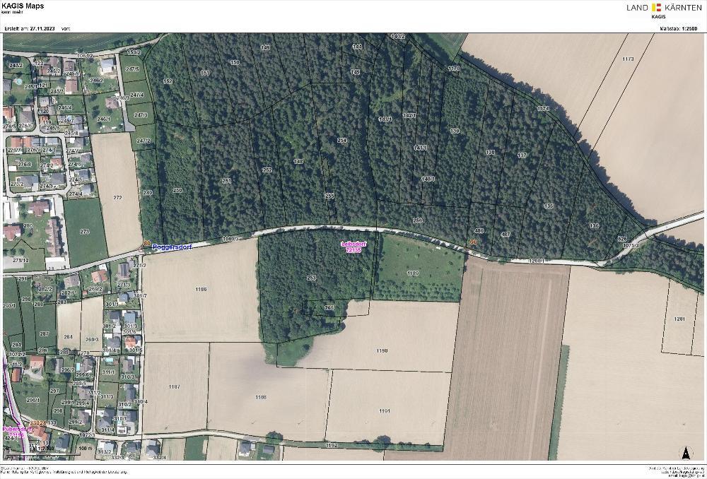 Land-/Forstwirtschaft zum Kauf 495.000 € Poggersdorf 9131