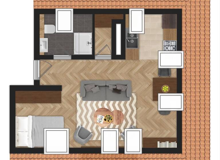 Studio zum Kauf - Erstbezug 159.000 € 1 Zimmer 31 m² 2. Geschoss Gaarden-Süd Kiel 24113