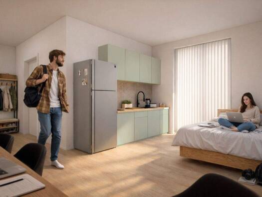 Wohnung zum Kauf - Erstbezug 142.464 € 2 Zimmer 25,4 m² 3. Geschoss Eberswalde 16225