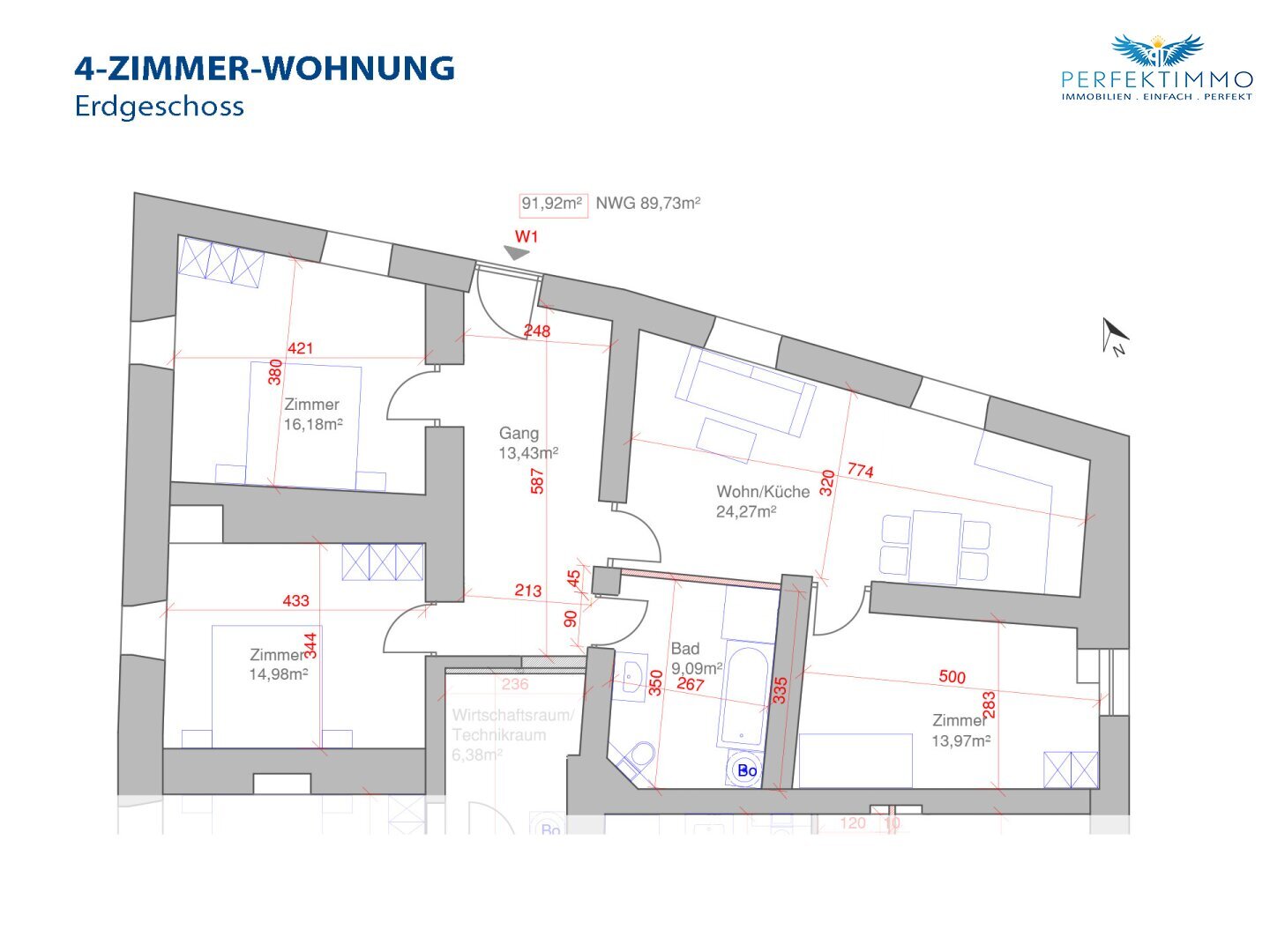 Büro-/Praxisfläche zum Kauf 375.000 € 4 Zimmer Aldrans 6071